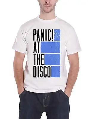 Panic At The Disco White Bars T Shirt • £7.99