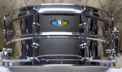 Ludwig Supralite LU6514SL 6.5'' X 13'' Steel Shell Snare Drum - Mint • $230