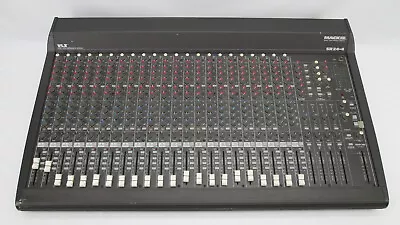 Mackie SR24-4 VLZ 24 Channel 4 Bus Mixing Console Audio Mixer - FOR PARTS/REPAIR • $99.99