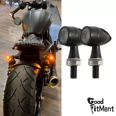 Motorcycle Bullet LED Turn Signals Lights Lamp For Harley Sportster XL 1200 883 • $15.60