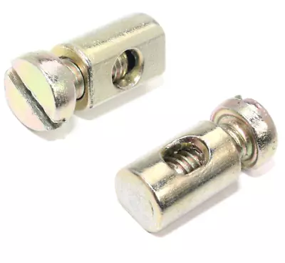 VW Bug Bus Ghia Type 3 PAIR (SET OF 2) Accelerator / Heater Cable / Barrel Nut • $6.57