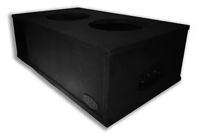 Gately Audio Subwoofer Enclosure 2x 12  Box 3.25 CF Subs Up Port Back Shorty • $663.95