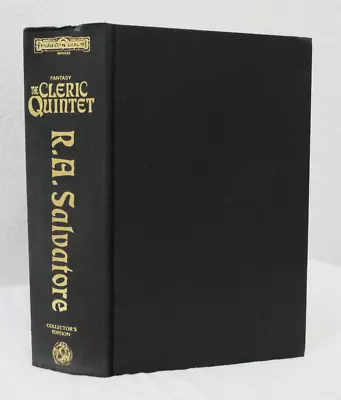 The Cleric Quintet By R. A. Salvatore (1999 HC Collector's Edition) • $39.99