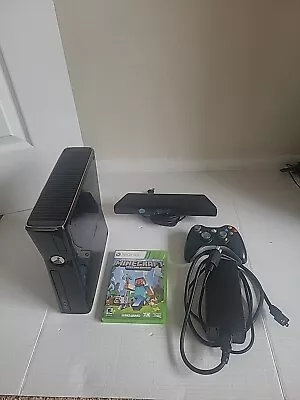 Xbox 360 S 250GB Gaming Console Kinect Bundle With Minecraft  • $94.99