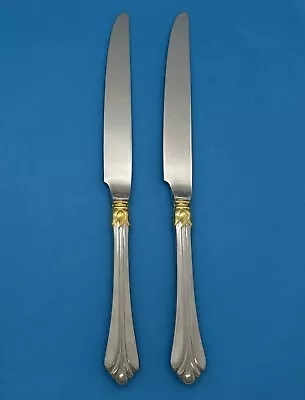 Mikasa Lyons Gold Accent Glossy 18/8 Stainless Flatware Singles & Groups -choice • $7.80
