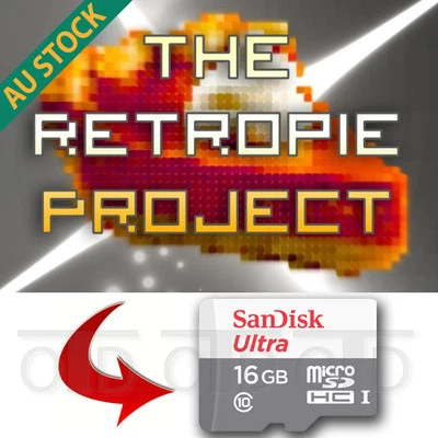 $18.95 • Buy Raspberry Pi 3 RetroPie Retro Gaming Arcade Preload MicroSD Card