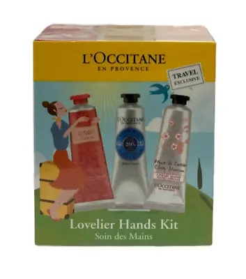 L'Occitane En Provence Lovelier Hands Kit Travel Exclusive (6 Pcs) New Sealed • $27.95
