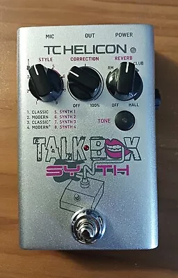 TC-Helicon Talkbox Synth - Vocal / GUITAR Processor. Excellent Condition • $75