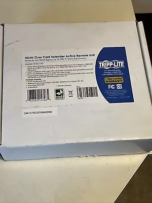 New Tripp Lite B126-1A0 HDMI Over Cat5 Active Extender Remote Unit • $48