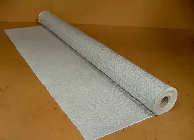 £16 • Buy 15 Metres Cabrini Powder Blue Jacquard Curtain Upholstery Cushion Fabric