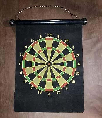 Magnetic Dart Board NO DARTS INCLUDED Indoor Games Toys Double Sided • $20.50