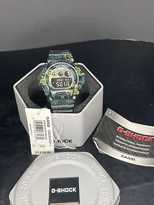 Casio G-Shock Floral Motif  Watch GMD-S6900F-1 Limited Edition Rare Green • $179.99