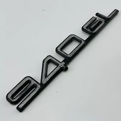 1991-1998 Volvo 940 GL Emblem Letters Logo Badge Trunk Lid Rear Silver OEM D69 • $12.50