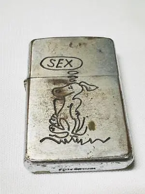 1964-65 Vintage Vietnam Zippo Oil Lighter SAI GON SNOOPY PEANUTS BRADFORD • $1982