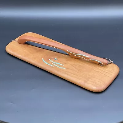 Cedar Creek Mesquite Bread Board And Slicer Handcrafted By Ron & Christine Sisco • $175