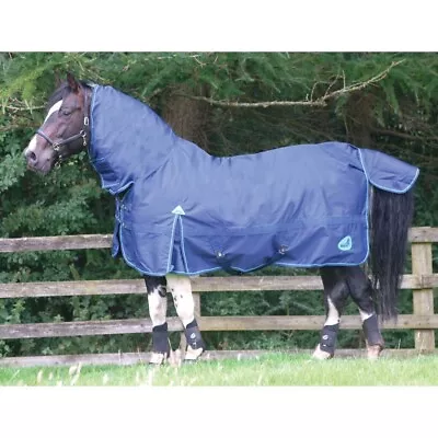 Masta Zing 0g Summer Turnout Rug Lightweight Combo Fixed Neck 5`3  Only • £59.99