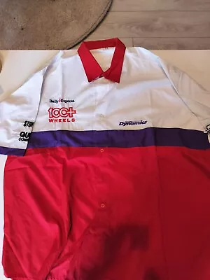 BTCC Touring Cars Honda Racing Team Dynamics Shirt- Size XXL - Matt Neal Retro • £59.99
