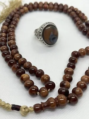 Faturan Misbaha Tasbih Islamic Prayer Beads Rosary Tesbih • $125