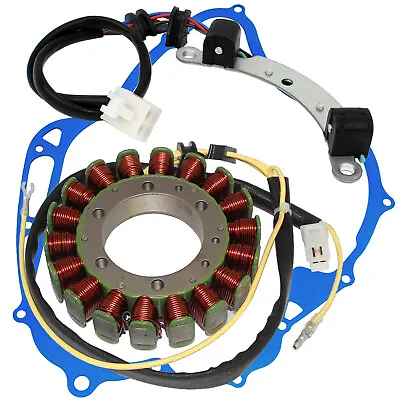 Stator W/Pickup Coil And Gasket For Yamaha Virago 700 XV700 XV 700 1986-1987 • $64.26