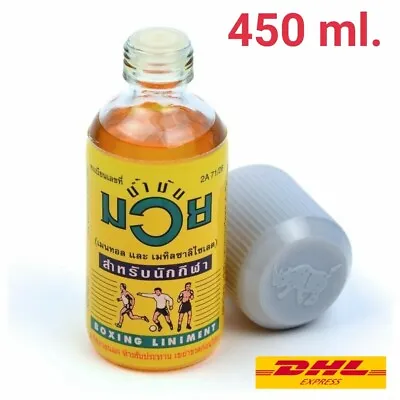 Biggest Namman Muay Thai Boxing Oil Liniment Muscular Pain Massage Boxing 450 Ml • $79.90