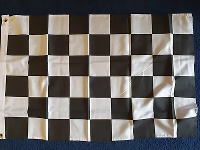 £4.79 • Buy Derby County FC 3x2 Feet Black & White Check DCFC The Rams Derbyshire Bn