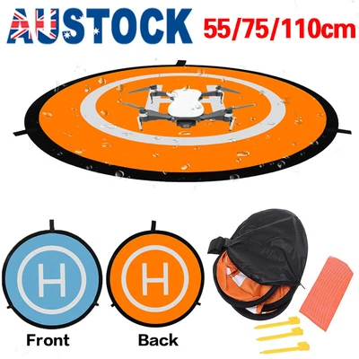 $17.99 • Buy Drone Landing Pad For DJI Mavic Pro Fast-Fold Parking 55CM 75cm Helipad AU