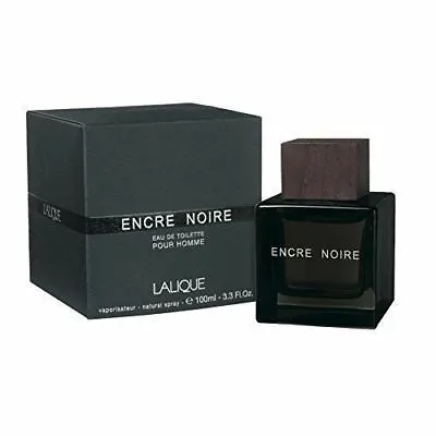 Lalique Encre Noire Eau De Toilette Edt 100ml Spray - Men's For Him. New • £24.10