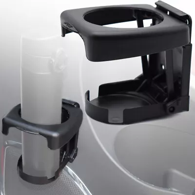 X2 Universal Adjustable Folding Cup Drink Holder Car Truck Boat Camper RV Black • $11.89