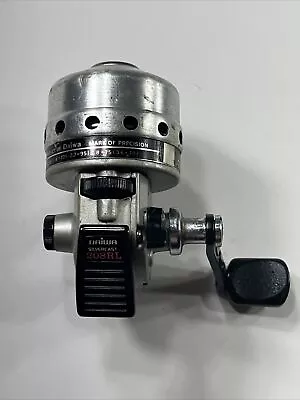 Vintage Daiwa Silvercast 208RL Spin Cast Reel Made In Korea Serviced Works • $17.77