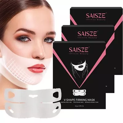 $21.89 • Buy V Line Face Lifting Mask Strap Firming Double Chin Reducer Xmas Gifts 5/10/15Pcs