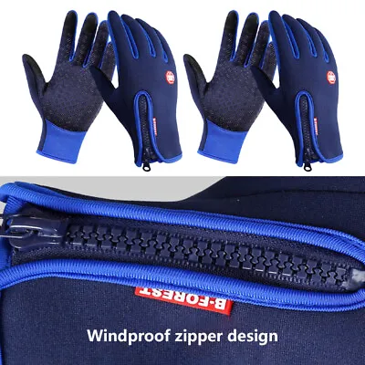 £1.85 • Buy Winter Warm Gloves Windproof Waterproof Anti-slip Thermal Touch Screen Bike Ski+