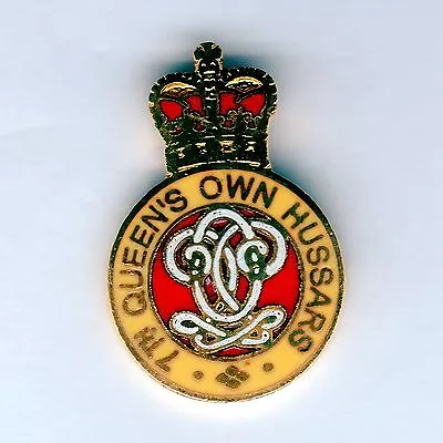 Enamel Lapel Badge 7th Queens Own Hussars • £5.50