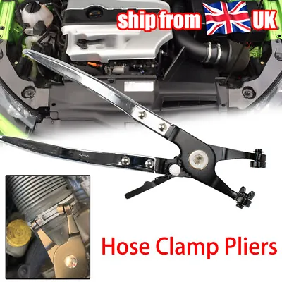 Hose Clamp Pliers Locking Removal Installer For Water Hose Tube Fuel Wire Clamp • £7.79
