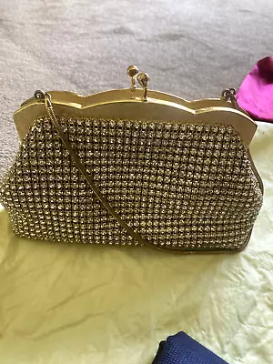 $350 • Buy Gold Evening Bag