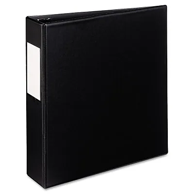 Avery Mini Durable Binder With Round Rings 5 1/2 X 8 1/2 2  Capacity Black 27554 • $12.98