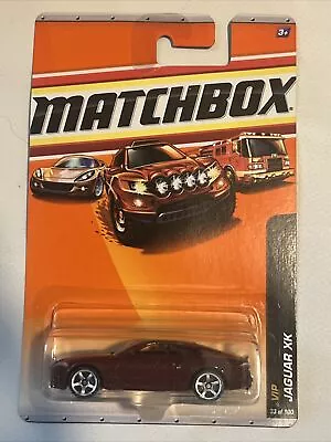 2010 MATCHBOX Jaguar XK Brown Metallic VIP Series #33/100 R4968-0910 NIP C3 • $9.99