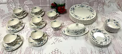 Set Of40 .Vintage MYOTT  Forget Me Not -- England-Fine Staffordshire M970PLA. • $199.09