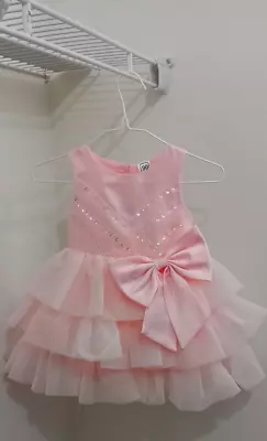 Toddler Girl 2T Satin And Organza Layered Princess Pageant Dress - New W/o Tags • $20