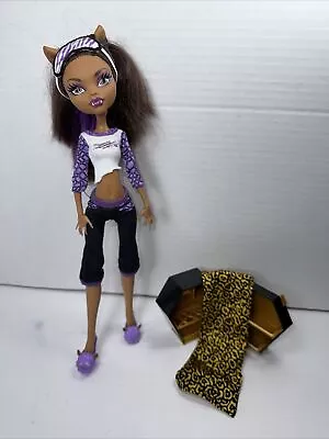 Monster High Clawdeen Wolf Dead Tired Doll Blanket Eye Cover • $69.99