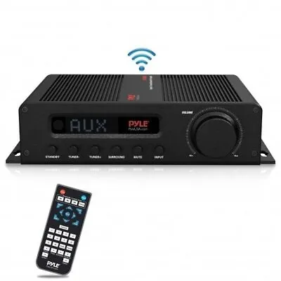 Pyle Compact 5-Channel Bluetooth Amplifier Hi-Fi Amp Receiver W/ HDMI FM Radio • $96.99