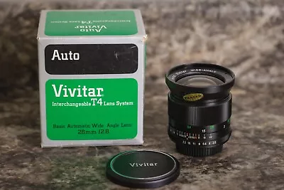 Auto Vivitar Wide-Auto F2.8 28mm T4 Mount Lens • $25