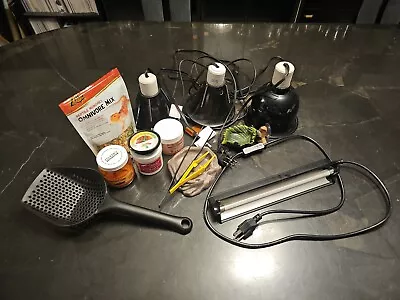 $60 • Buy Bearded Dragon Or Reptile Supplies Lot Used. Less Than 2 Mos. Old