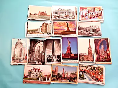 Great Lot Of  150 Vintage Postcards Of  New York City NY  1900's-1940's • $24.95