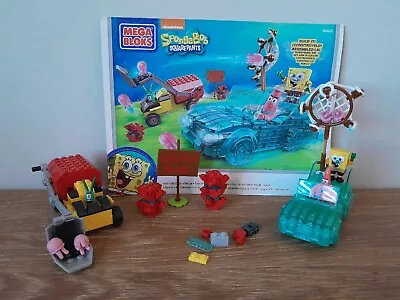 Mega Bloks Spongebob Squarepants Invisible Boatmobile Rescue *Few Missing Pcs • $20