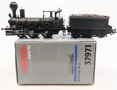 Marklin 37971 HO K.Bay.Sts.B Digital Steam Loco & Tender EX/Box • $303.44