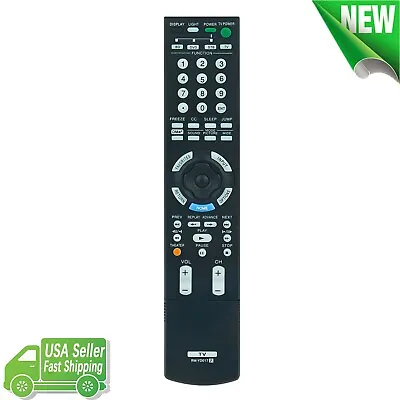 RM-YD017 Replaced Remote Control For Sony TV KDL-40W3000 KDL-46W3000 KDL-52W3000 • $15.99