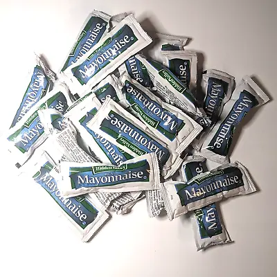Hidden Valley Real Mayonnaise Portion-Sized Condiment Packet 25 Packets Lot • $12.17