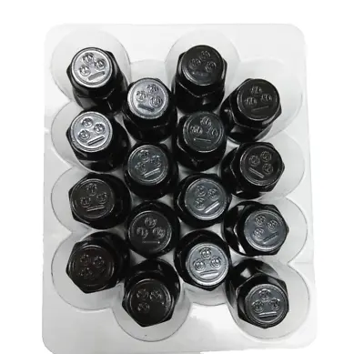 RS Watanabe 16x Lug Nuts - Gloss Black - M12 X P 1.5 JDM Wheel Nuts *plain Box* • $99