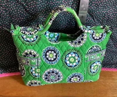 Vera Bradley Cupcakes Green Handbag-Retired Spring 2009-NWOT • $21.99