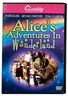 Alice's Adventures In Wonderland (DVD 2006) Hywel Bennett Peter Sellers Fiona • $3.89